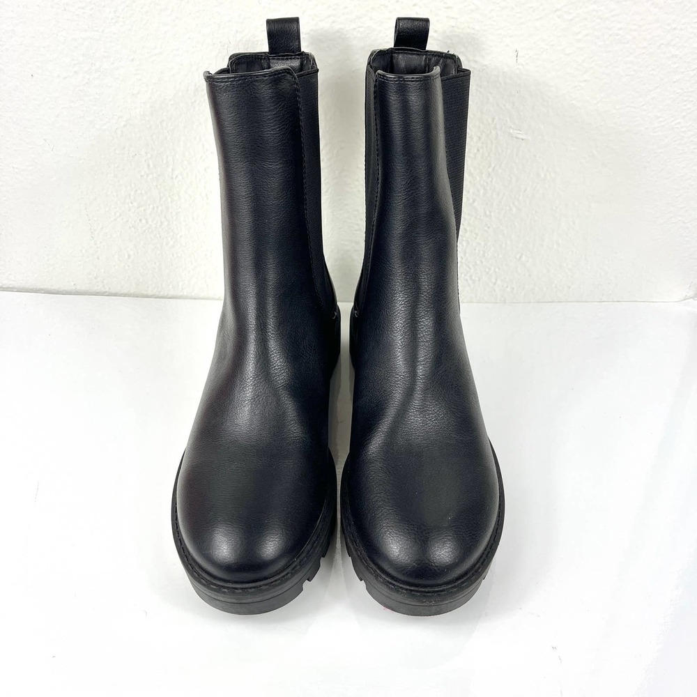 LOFT Black Combat & Moto Boots